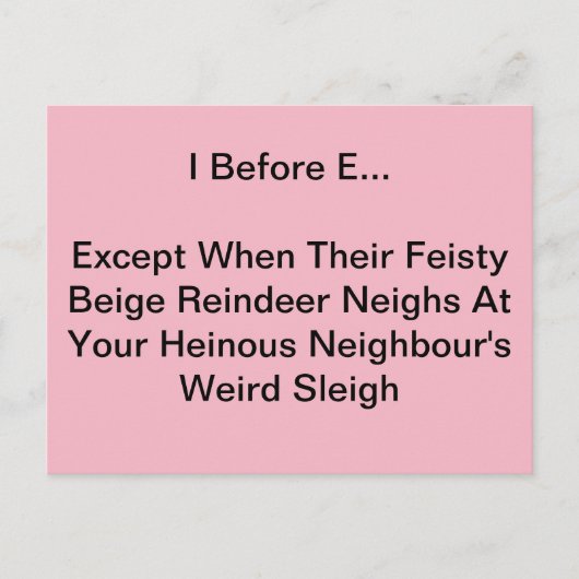 I Vor E Postkarte (Vorderseite)