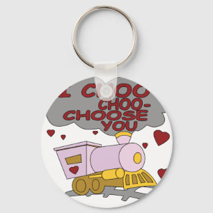 I wählen Choo Choo Sie Schlüsselanhänger