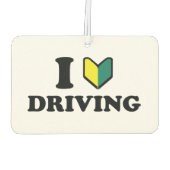 I Wakaba [Herz/Liebe] Fahren Autolufterfrischer (Rückseite)