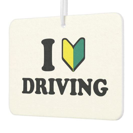 I Wakaba [Herz/Liebe] Fahren Autolufterfrischer (Links)