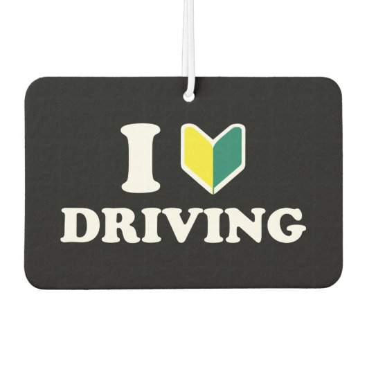 I Wakaba [Herz/Liebe] Freiburger Autolufterfrischer (Vorderseite)