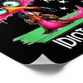 I Wake Up Everyday With A Good Attitude, Funny Sar Poster (Ecke)