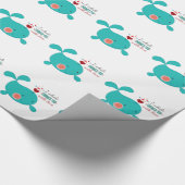 I Wal-Dusche Sie mit Liebe Geschenkpapier (Ecke)