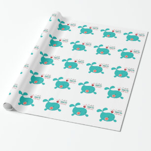 I Wal-Dusche Sie mit Liebe Geschenkpapier