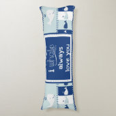 I Wal-immer Liebe Sie Seitenschläferkissen (Vorderseite Vertikal)