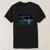 I Wanna Die Dolphin Classic T-Shirt (Design vorne)