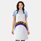 I Wanna Die - Rainbow Schürze (Getragen)