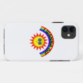 I Wanna Die - Regenbogen Lächeln Sun Case-Mate iPhone Hülle (Rückseite (Horizontal))
