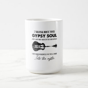 I Wanna Rock Your Sinti und Roma Soul Hippie Guita Kaffeetasse