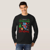 I Want A Hippopotamus for Christmas Cute Hippo San T-Shirt (Vorne ganz)