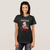 I Want A Hippopotamus For Christmas Xmas Hippo for T-Shirt (Vorne ganz)