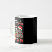 I Want A Hiptamus Christmas Funny Xmas Hip Lover Kaffeetasse (Vorderseite Links)