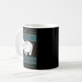 I Want A Hiptamus For Christmas Hip Gift Kaffeetasse (Vorderseite Links)
