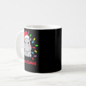 I Want A Hiptamus For Christmas Xmas Hip Lover Fun Kaffeetasse (Vorderseite Links)