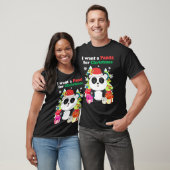 I want a Panda Bear for Christmas  Xmas Holiday T-Shirt (Unisex)