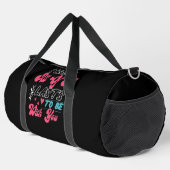 I Want All Of My Lasts To Be With You Duffle Bag (Rechte Ecke)