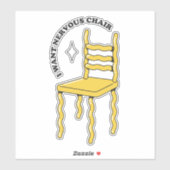 I WANT AUFKLEBER (Blatt)