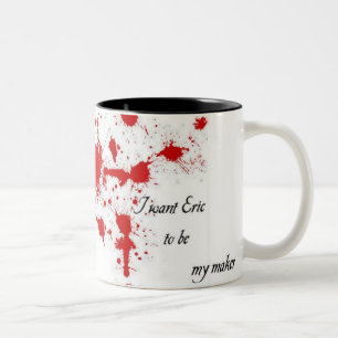 I want Eric to be my maker!1 Zweifarbige Tasse