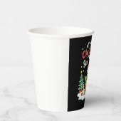 I Want For Christmas Is A Sea Turtle Xmas Tree Lig Pappbecher (Rechts)