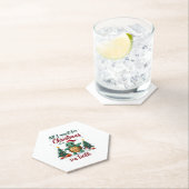 I Want For Christmas Is A Sea Turtle Xmas Tree Lig Untersetzer (Vor Ort)