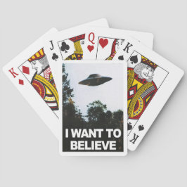 I want to believe spielkarten