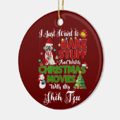 I want to watch christmas movies with my shih tzu keramik ornament (Links)