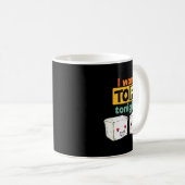 I Want Tofu Tonight, Funny Vegan Kaffeetasse (VorderseiteRechts)