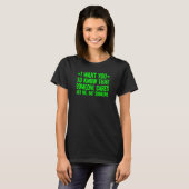 I Want You To Know That Someone Cares 1 T-Shirt (Vorne ganz)