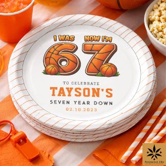 I Was 6, Now I’m 7 Basketball – All-Star Birthday  Pappteller