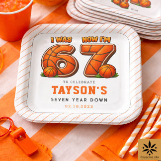 I Was 6, Now I’m 7 Basketball – All-Star Party Pappteller