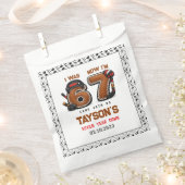 I Was 6, Now I’m 7 – Hockey 7th Birthday Party Geschenktütchen (Ausgeschnitten)