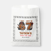 I Was 6, Now I’m 7 – Hockey 7th Birthday Party Geschenktütchen (Vorderseite)