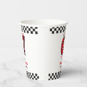 I Was 6, Now I’m 7 – Twin 7th Birthday for Kids Pappbecher (Rechts)