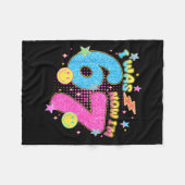 I Was 6 Now I'm 7 67 Seven Year Old Birthday Girls Fleecedecke (Vorderseite (Horizontal))