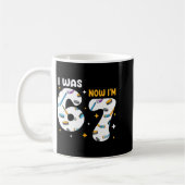I Was 6 Now Im 7 Hockey Birthday  Kaffeetasse (Links)