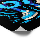 I Was 6 Now I'm 7 Six Seven Brainrot 7 Year Old Bi Poster (Ecke)