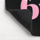 I Was 6 Now I'm 7 Year Old Birthday Girls Coquette Mousepad (Ecke)
