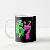I Was 6 Now I'm 7 Year Old Birthday Witch Nk & Kaffeetasse (Links)