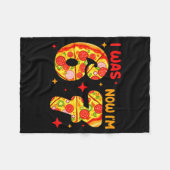 I Was 6 Now I'm 7 Zza Birthday 7 Year Old Theme Fleecedecke (Vorderseite (Horizontal))