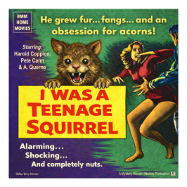 I was a teenage squirrel fotodruck