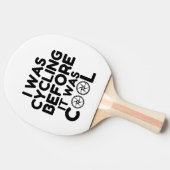 I Was Cycling Tischtennis Schläger (Seitenansicht)