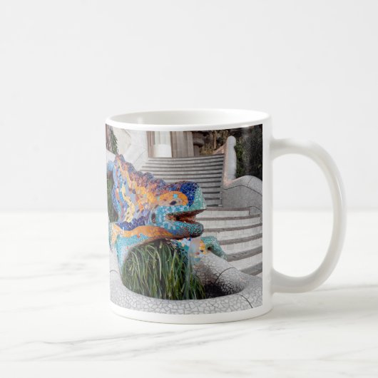 I was in Barcelona: Anoni Gaudi's Park Güell Kaffeetasse (Rechts)