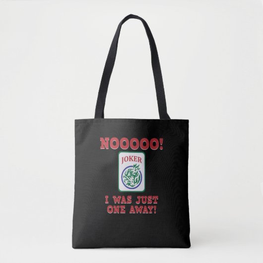 I Was Just One Away Mahjong Game Player Games Tasche (Vorderseite)
