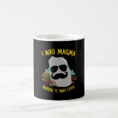 I Was Magma Volcano Geologist Kaffeetasse (Mittel)