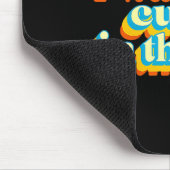 I Was So Cute In The 80s Retro Cute Nostalgic Vibe Mousepad (Ecke)