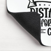 I Was Social Distancing Before It Was Cool Mousepad (Ecke)