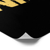 I was Social Distancing Before It Was Cool Poster (Ecke)