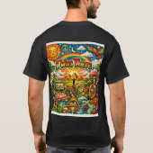 I Was There | Trippy Hippie Reggae Psychedelic T-Shirt (Rückseite)