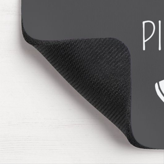 I Was Told There Would Be Zza Funny Mousepad (Ecke)