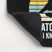 I Watch Birds I Know Things Funny Birdwatcher Bird Mousepad (Ecke)